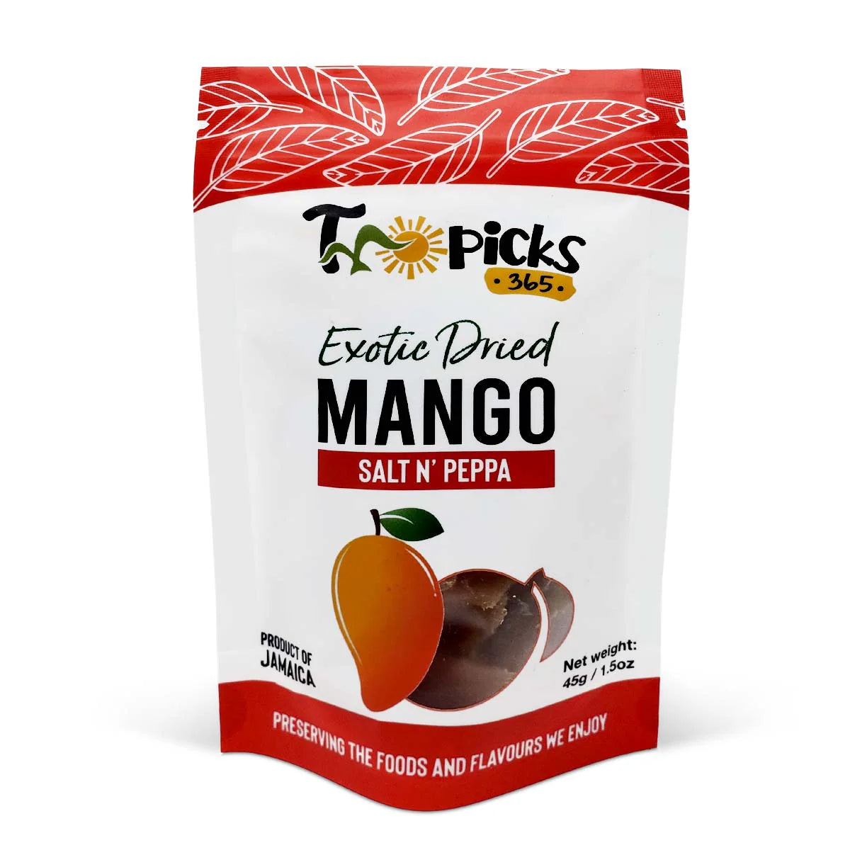 Tropicks365 Dried Mango Salt N' Pepper, 45g